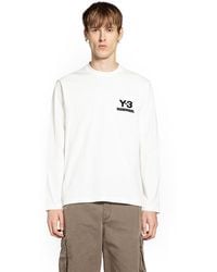 Y-3 - Nbhd Logo Long Sleeve T-Shirt - Lyst