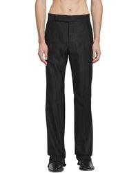 Tom Ford - Broken Twill Satin Stripe Trousers - Lyst