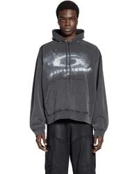 Balenciaga - Faded Crayon Loop Oversize Hoodie - Lyst