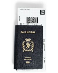 Balenciaga - Passport Long Wallet 1 Ticket - Lyst