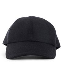 Destin - Diagonal Wool Cashmere Canvas Cap - Lyst