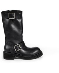 Ann Demeulemeester - Sarith Biker Boots - Lyst
