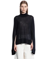 TOTEME - Slit Sleeve Turtleneck - Lyst