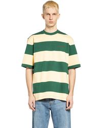 Marni - Maxi-Stripe Cotton T-Shirt - Lyst