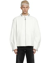 Gucci - Leather Horsebit Biker Jacket - Lyst