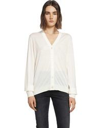 Gucci - Fine Wool Crest Logo Cardigan - Lyst