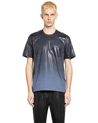 Maison Margiela - Foiled Cotton Jersey Pocket T-Shirt - Lyst