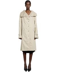 TOTEME - Oversized Cotton Trench Coat - Lyst