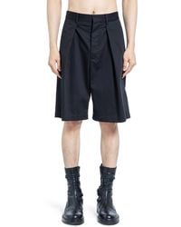 Ann Demeulemeester - Noral Pleated Shorts - Lyst