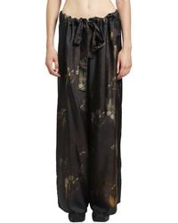 IA London - Silk Palazzo Trousers - Lyst