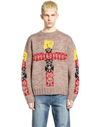 Kapital - Hans Knit Peckish Totem Pole Cowichan Sweater - Lyst
