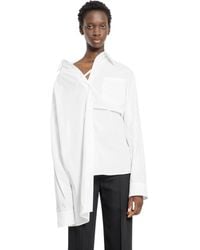 Ann Demeulemeester - Daria Drop Shoulder Shirt - Lyst