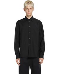 Jil Sander - Wool Mohair Canvas Shirt - Lyst
