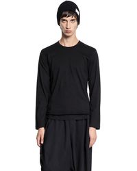 Comme des Garçons - Cotton Jersey Forever Long Sleeve T-shirt - Lyst