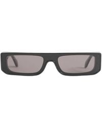 Alaïa - Rectangular Mask Sunglasses - Lyst