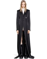 Ann Demeulemeester - Abke X-Long Open Front Coat - Lyst