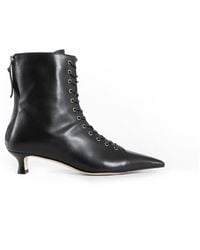 Aeyde - Trixi Lace-Up Boots - Lyst
