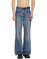 Sacai - Levi's X Belted Flare Pants - Lyst