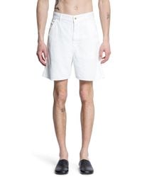 MYTHINKS - My Soft Denim Half Pants - Lyst