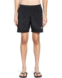 Stone Island - B100004 Nylon Metal Swim Shorts - Lyst