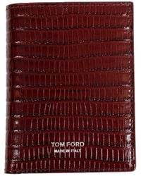 Tom Ford - Printed Tejus T Line Card Holder - Lyst