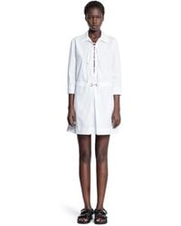 Gucci - Cotton Short Dress - Lyst