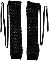 Ann Demeulemeester - Tella Ajoure Knit Leg Warmers - Lyst