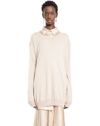 Ann Demeulemeester - Cotton Cashmere Silk Knit - Lyst