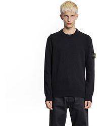 Stone Island - 5100072 Lambswool Sweater - Lyst