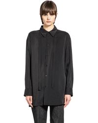 Lemaire - Long Shirt With Tie - Lyst