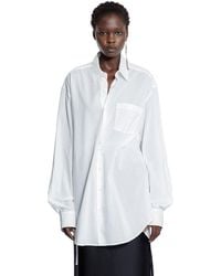 Ann Demeulemeester - Elisabeth Long High Comfort Pocket Shirt - Lyst