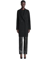 Max Mara - Double-Breasted Wool Broadcloth Coat - Lyst