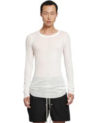 Rick Owens - Tower Rib Ls T - Lyst