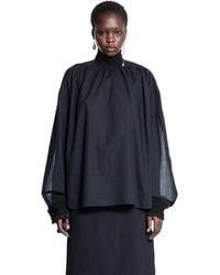 Ann Demeulemeester - Taru Turtleneck Blouse - Lyst