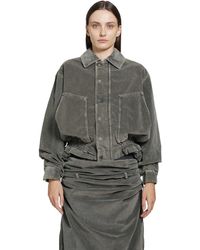 PILLINGS - Corduroy Blouson Jacket - Lyst