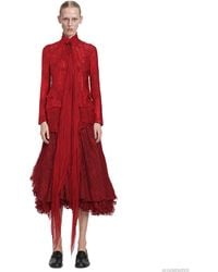 Marc Le Bihan - Crinkled Organza And Brocade Jacket - Lyst