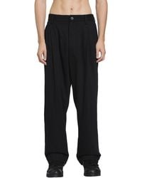 Ziggy Chen - Pleated Drop Crotch Trousers - Lyst