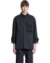Simone Rocha - Bow Detail Workwear Shirt - Lyst