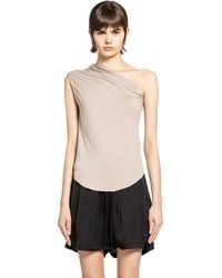 Thom Krom - One-Shoulder Top - Lyst