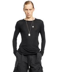 Ann Demeulemeester - Maglia A Maniche Lunghe Greg - Lyst