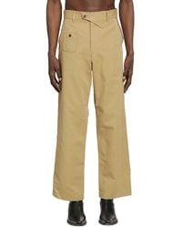 Junya Watanabe - Cotton Wool Flared Trousers - Lyst