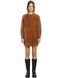 Max Mara - Mini Wool And Cashmere Dress - Lyst