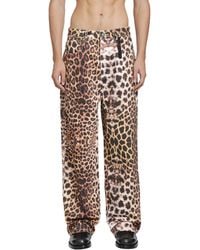 DAGGER - Leopard Johnny Jeans - Lyst