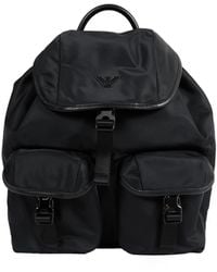 Emporio Armani - Logo Backpack - Lyst