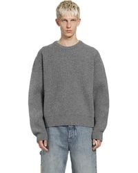 Jil Sander - Wool Crewneck Sweater - Lyst