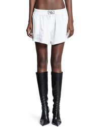 Ssheena - Baseball Stripe Shorts - Lyst