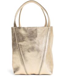 Chloé - Small Spin Leather And Suede Shoulder Bag - Lyst