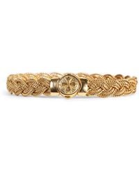 Emanuele Bicocchi - Logo Braided Bracelet - Lyst