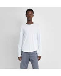 James Perse - Clear Jersey Ls T-Shirt - Lyst