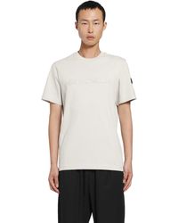 Moncler - Terry Logo Cotton T-Shirt - Lyst